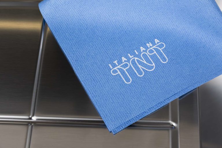 Panno in microfibra per acciaio inox